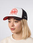 Бейсболка CAPSLAB арт. CL/KFP/1/CT/TAKB Kung Fu Panda Po (белый / черный)